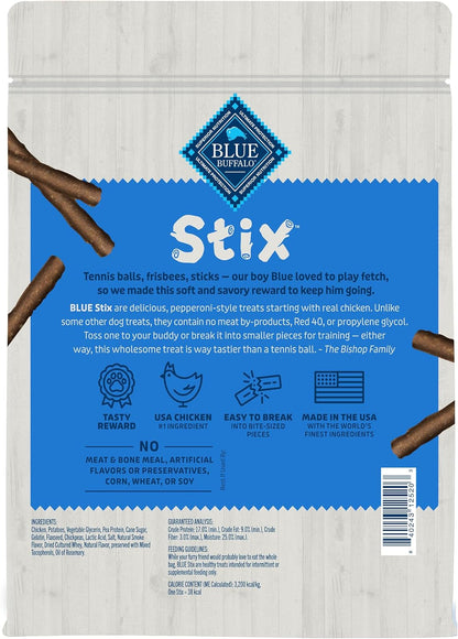 Stix Pepperoni-Style, Natural Soft-Moist Dog Treats